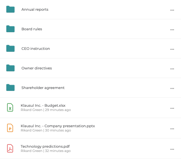 Secure filesharing