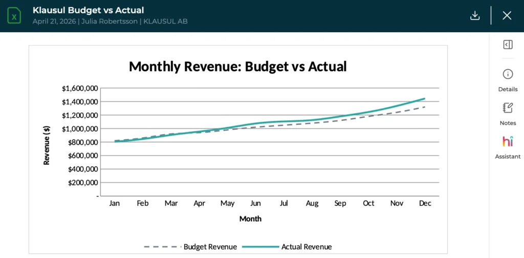 Förhandsvisning av excel-filer